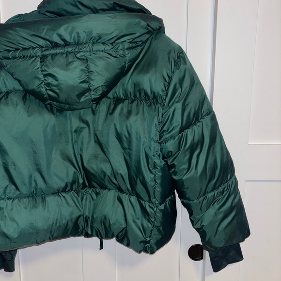 Gap Green Puffer Coat - Picture 2 of 4